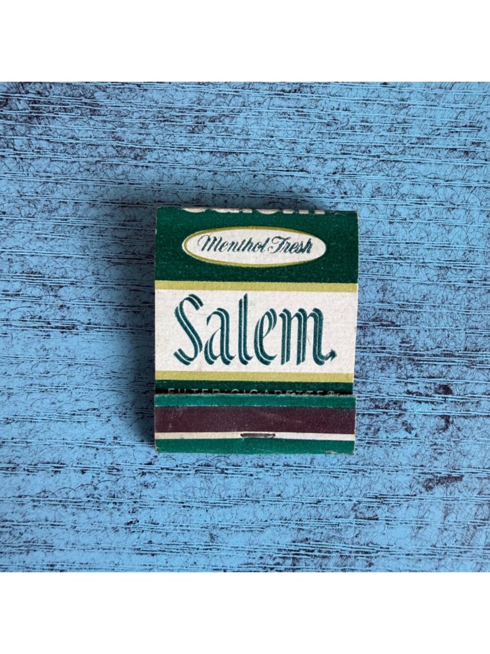 Vintage Matchbook Salem Filter Cigarettes Menthol Fresh Matches